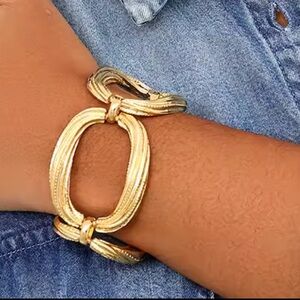 New Zara Gold Color Adjustable Bracelet for Women
